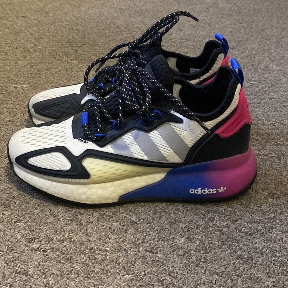 Adidas Kid’s Blue and Pink Shoes